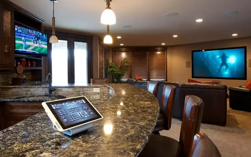 Voice Controlled Lighting, calm scenes for bright places