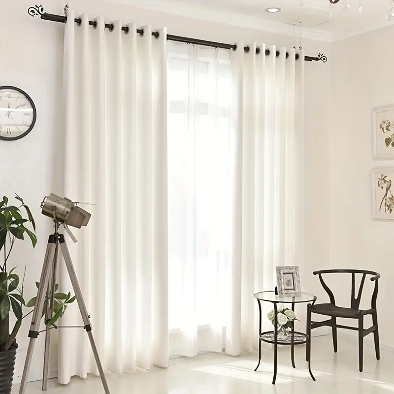 Eyelet Blackout Curtains (Manual) | Instylea | UAE Curtains