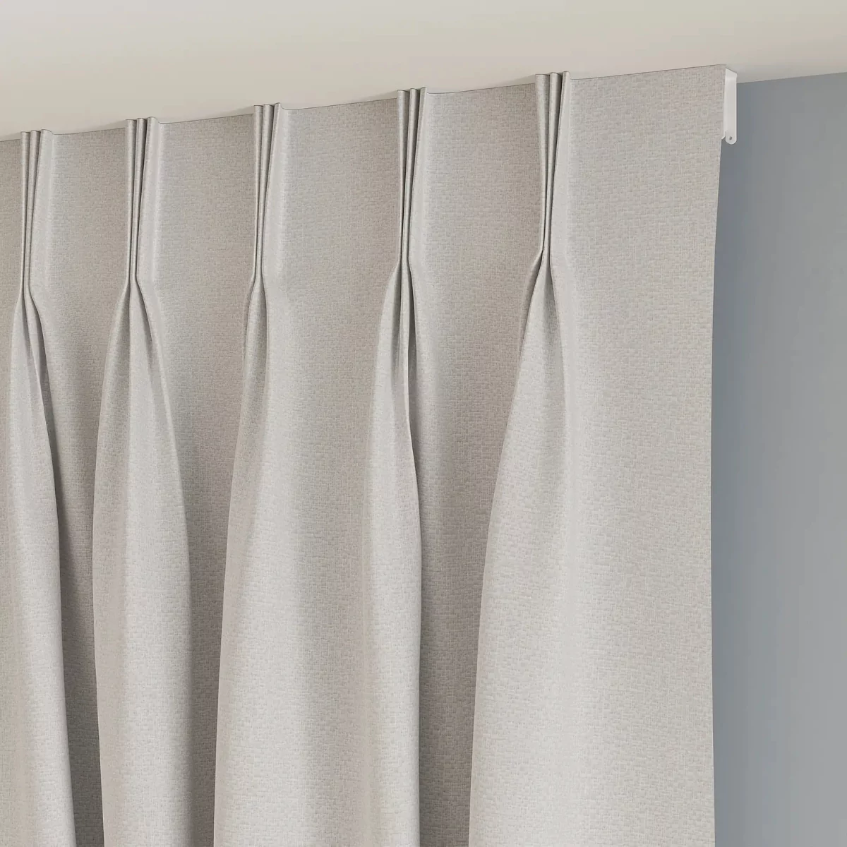 Pinch Pleat Blackout Curtains (Manual) | Instylea | UAE Curtains