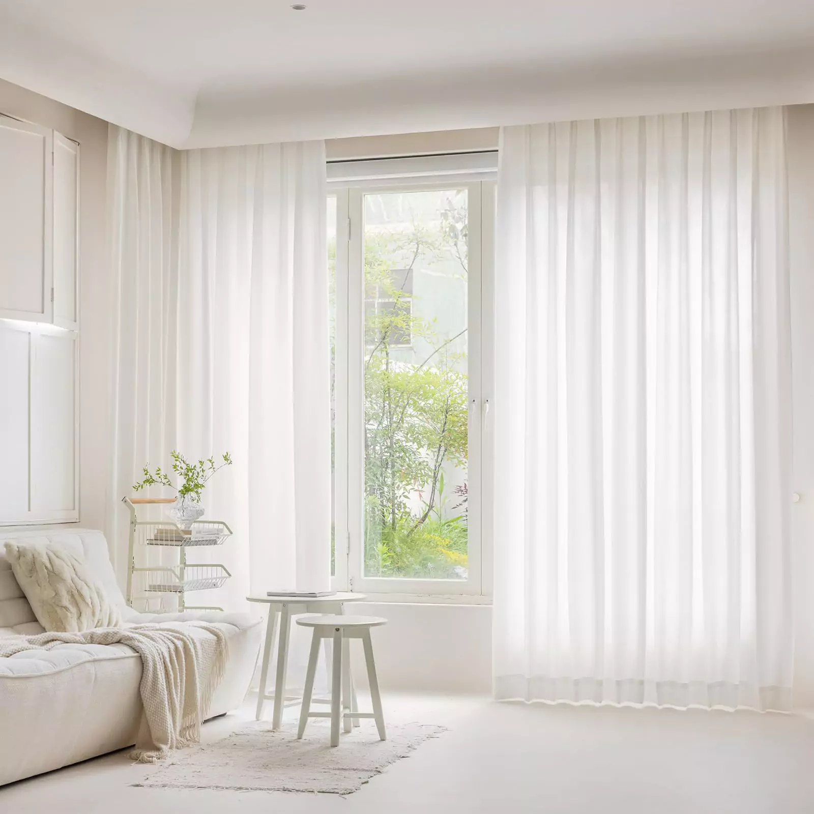 Wavy Sheer Curtains (Manual) | Instylea | Curtains in Dubai and UAE