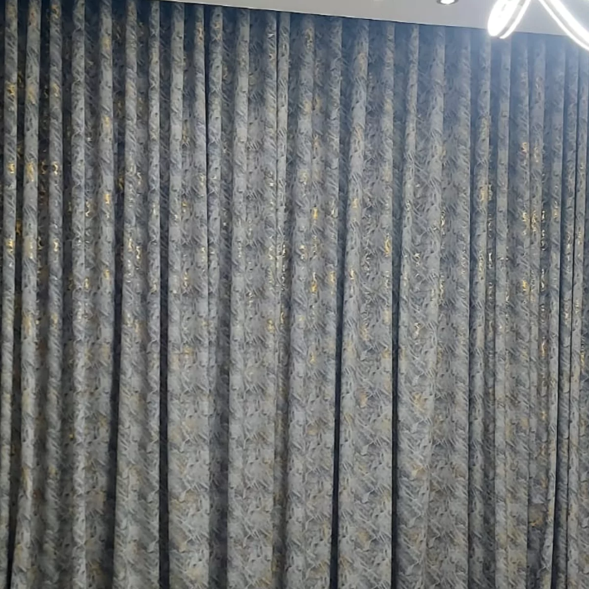 Wavy Blackout Curtains (Manual) | Instylea | UAE Curtains
