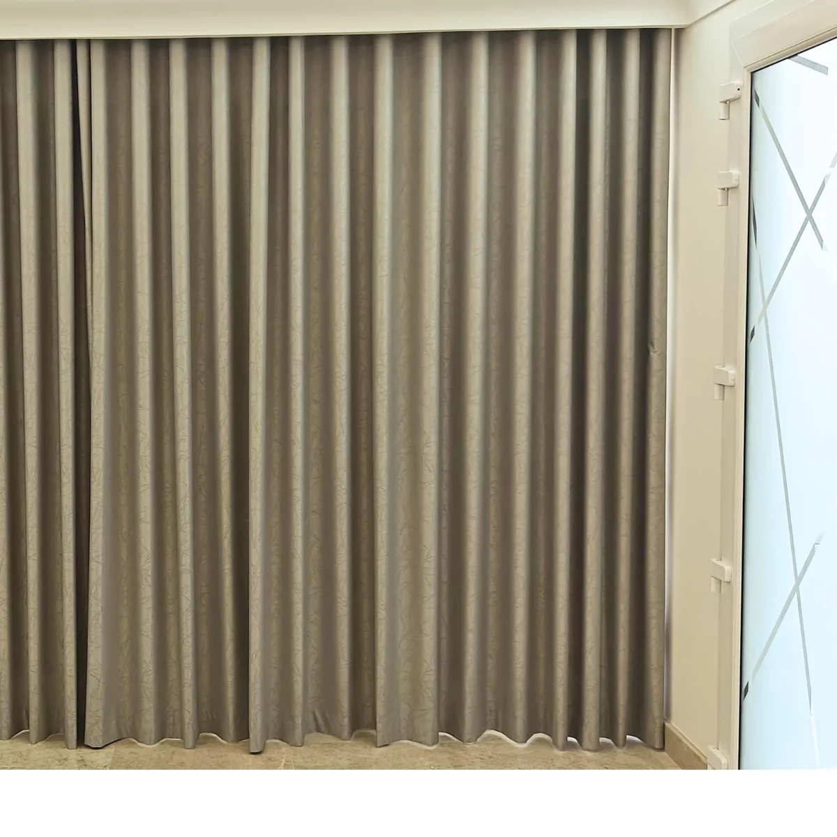 Wavy Blackout Curtains (Manual) | Instylea | UAE Curtains