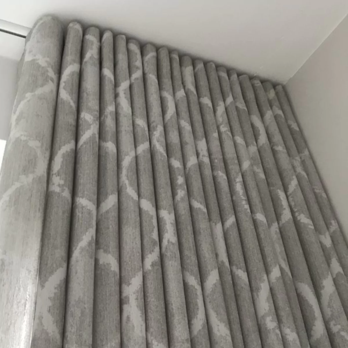 Wavy Blackout Curtains (Manual) | Instylea | UAE Curtains