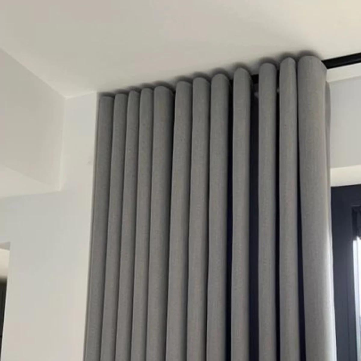 Wavy Blackout Curtains (Manual) | Instylea | UAE Curtains