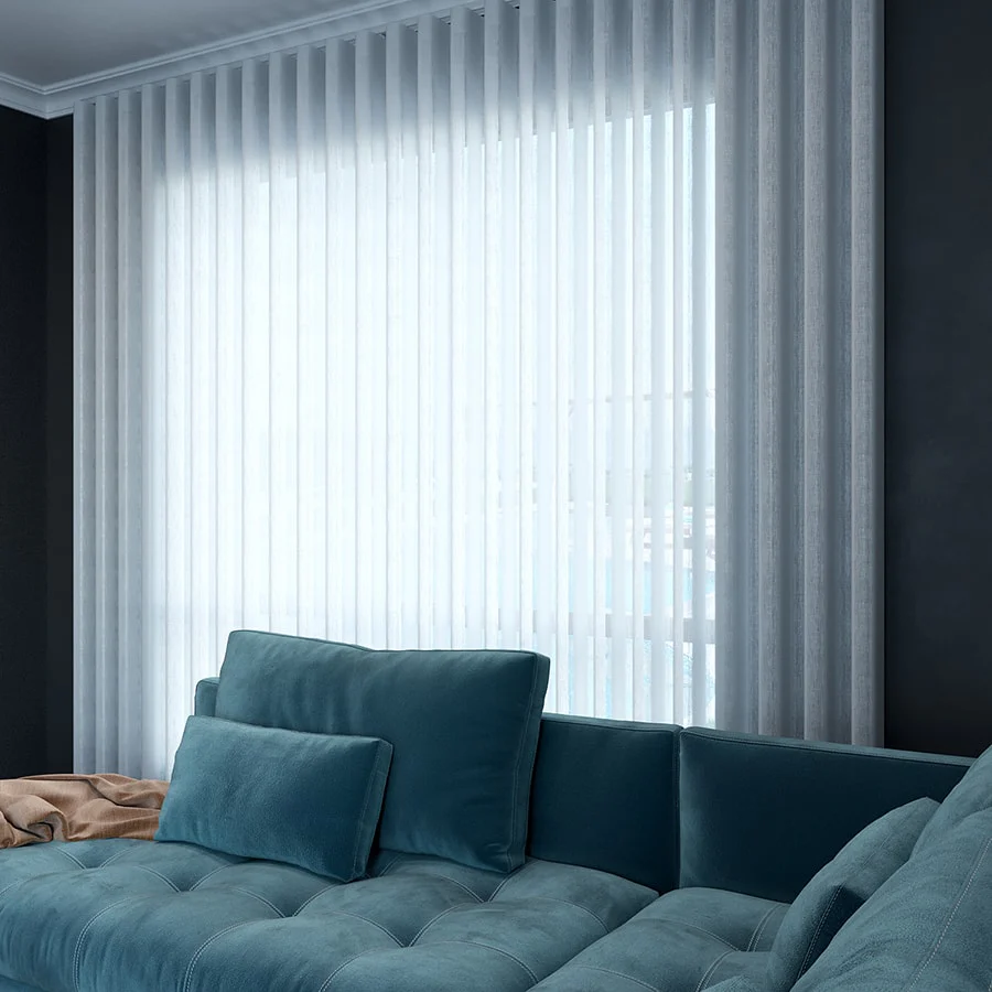 Wavy Sheer Curtains (Manual) | Instylea | UAE Curtains