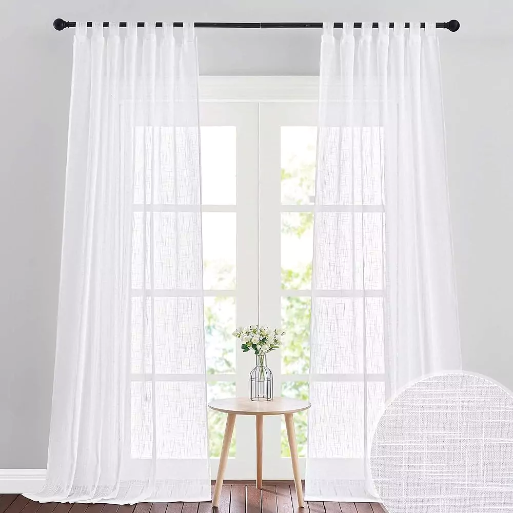 Eyelet Sheer Curtains (Manual) | Instylea | UAE Curtains
