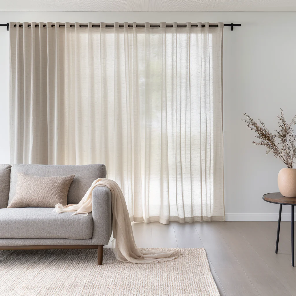 Eyelet Sheer Curtains (Manual) | Instylea | UAE Curtains