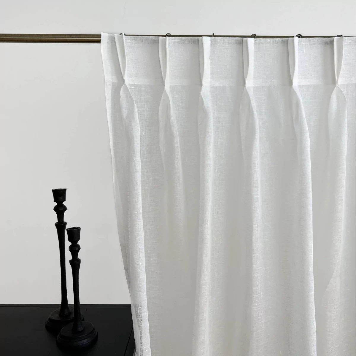 Pinch Pleat Sheer Curtains (Manual) | Instylea | UAE Curtains