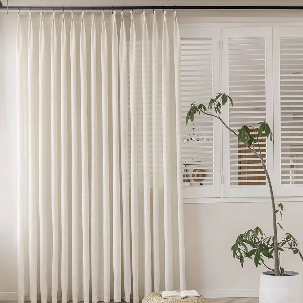 Pinch Pleat Sheer Curtains (Manual) | Instylea | UAE Curtains
