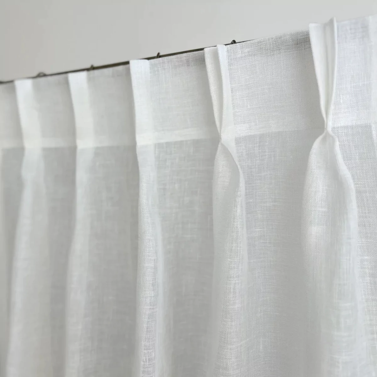 Pinch Pleat Sheer Curtains (Manual) | Instylea | UAE Curtains