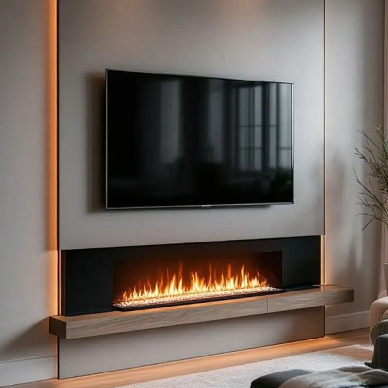 Fireplace Media Wall | Instylea | UAE TV Units