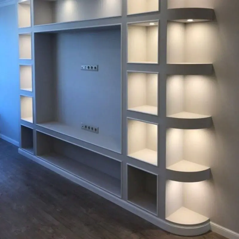 Gypsum Media Wall | Instylea | UAE TV Units