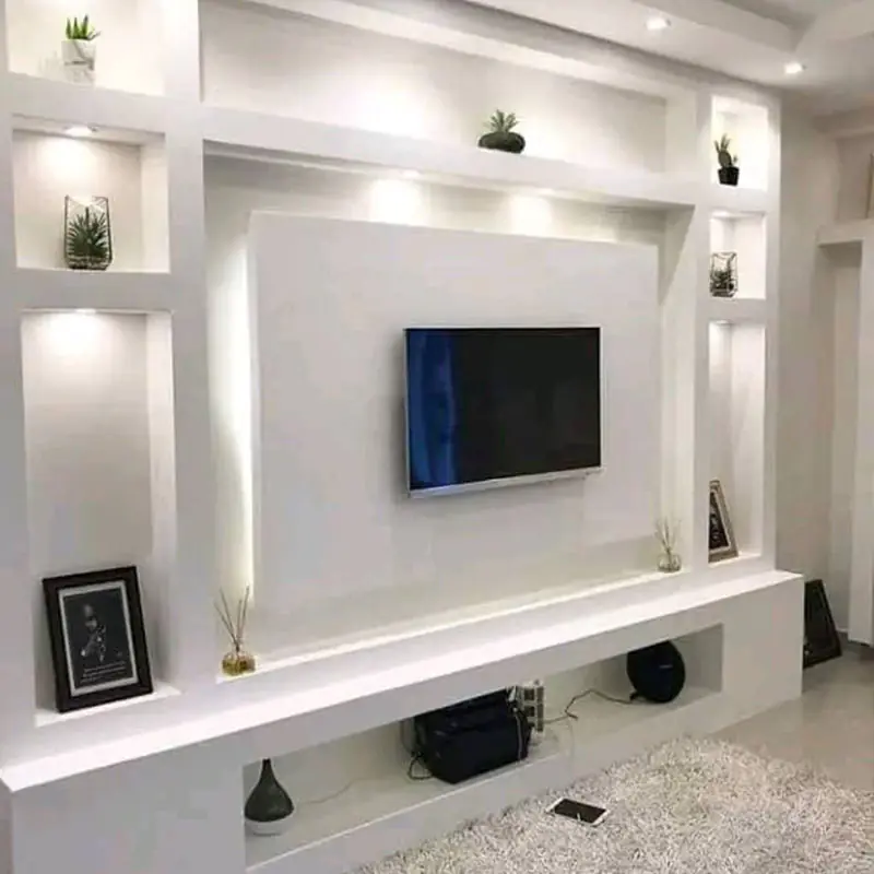 Gypsum Media Wall | Instylea | UAE TV Units