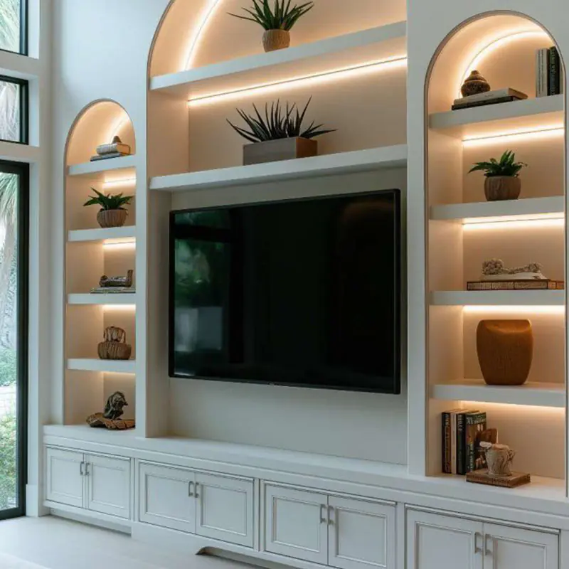 Gypsum Media Wall | Instylea | UAE TV Units