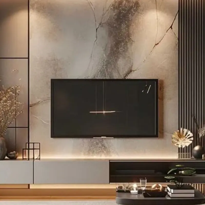 Marble Media Wall | Instylea | UAE TV Units