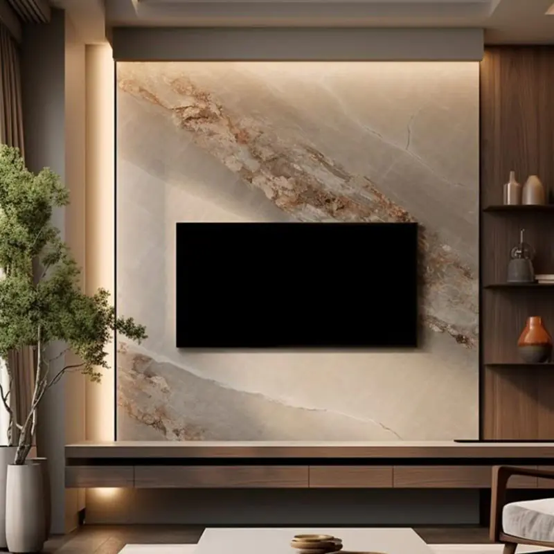 Marble Media Wall | Instylea | UAE TV Units