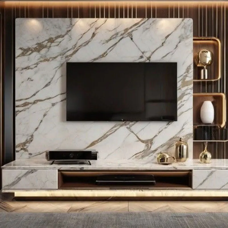 Marble Media Wall | Instylea | UAE TV Units