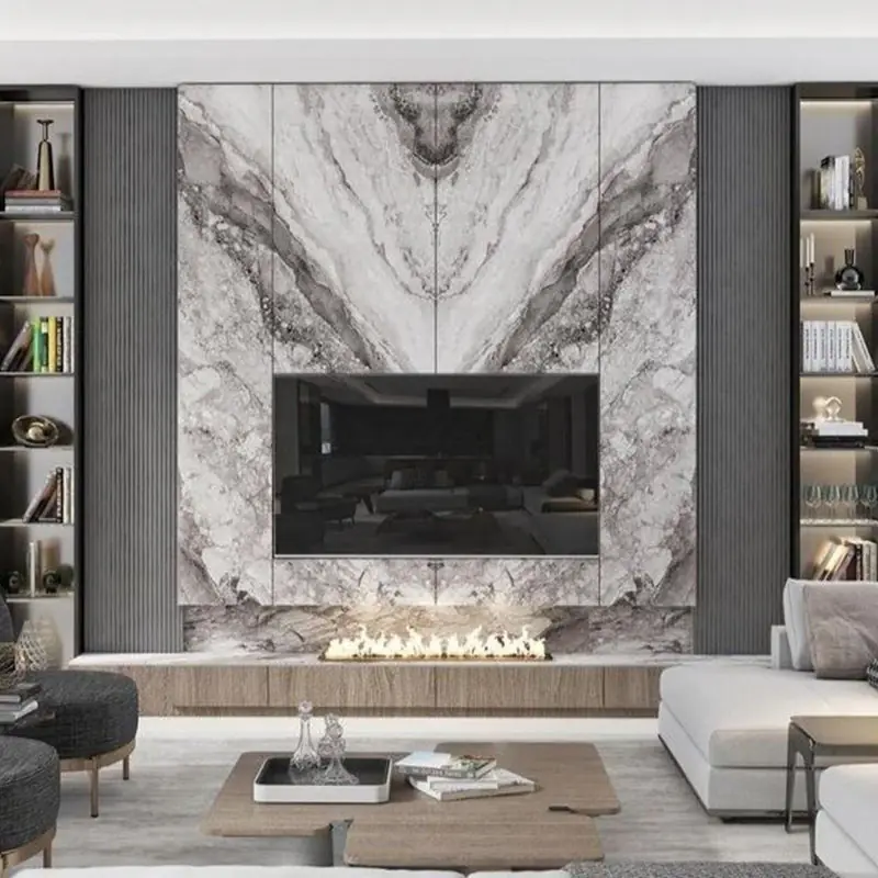 Marble Media Wall | Instylea | UAE TV Units