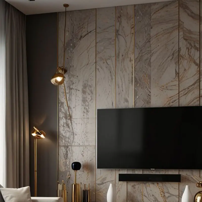 Marble Media Wall | Instylea | UAE TV Units