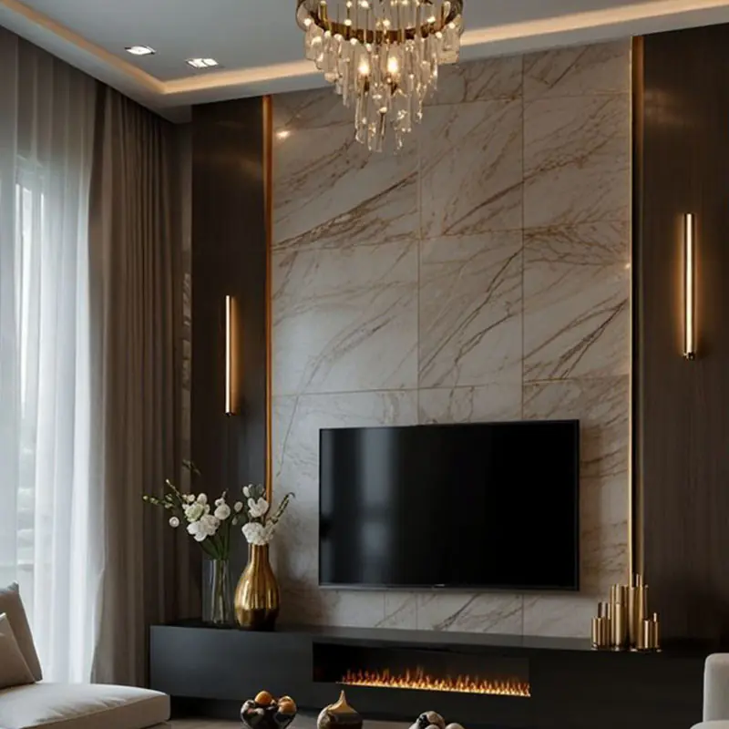 Marble Media Wall | Instylea | UAE TV Units