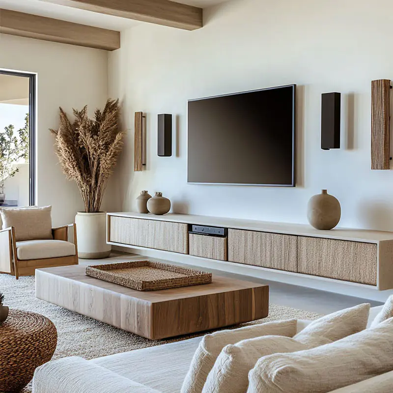 Minimalist Media Wall | Instylea | UAE TV Units