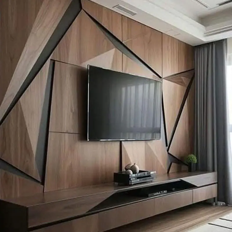 Wooden Panel Media Walls (12)