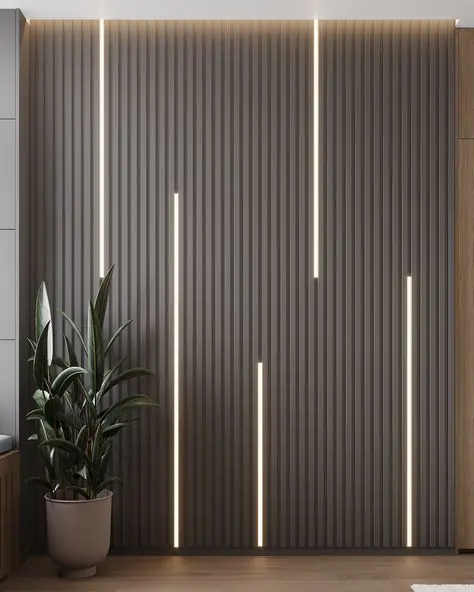 Wooden Wall Panels, Stylish Wood Wall Paneling & Panelling Designs for Homes | Instylea Interior | United Arab Emirates
