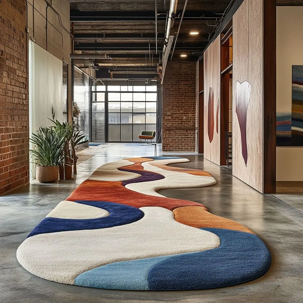 Kids Rug Regional patterns and color tendencies