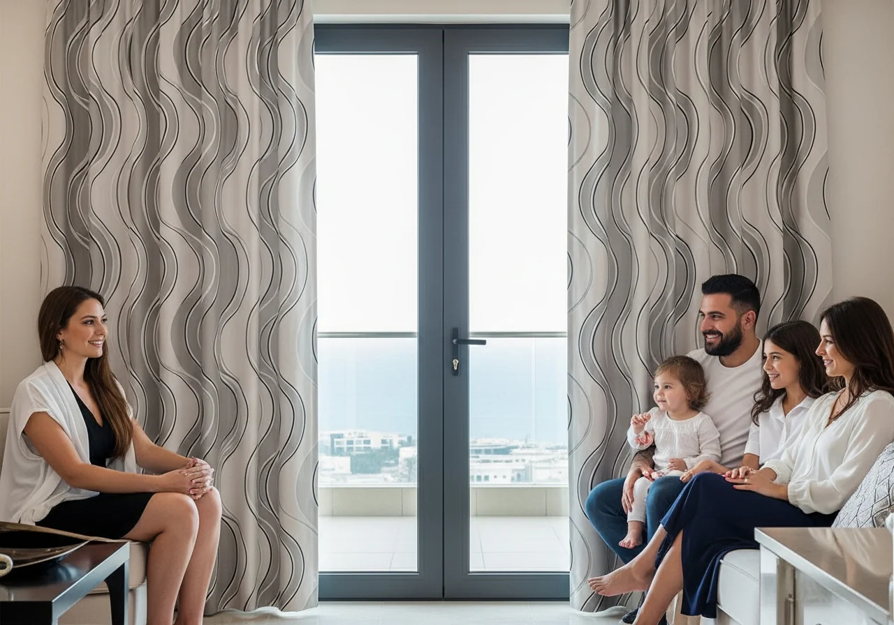 Door curtains in Dubai If you are planning and there you should plan installation as well as maintenance, and smart controls for longevity and safety