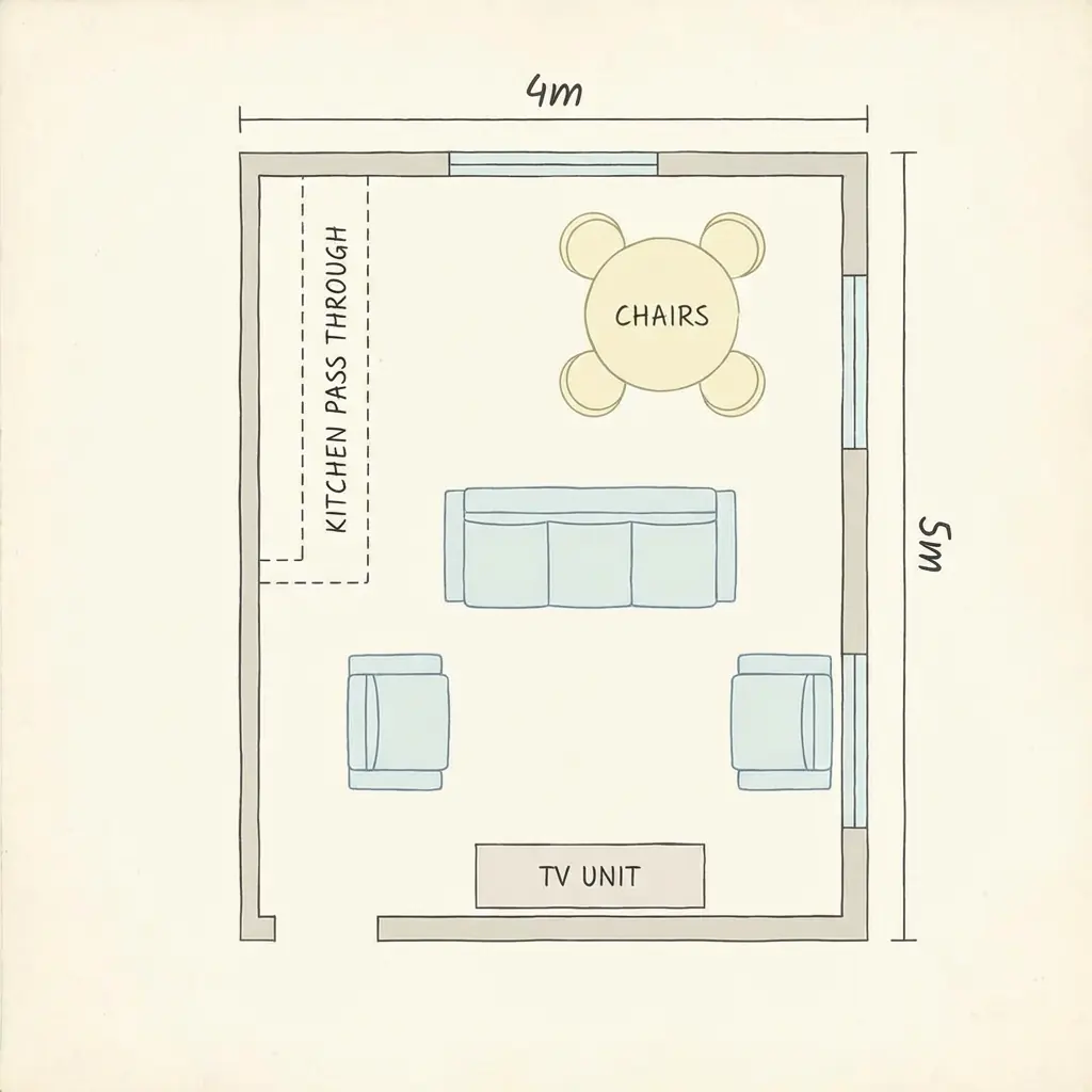 Living Room | Instylea | 3D Designs