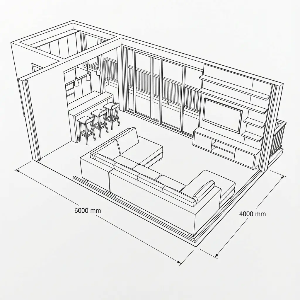 Living Room | Instylea | 3D Designs