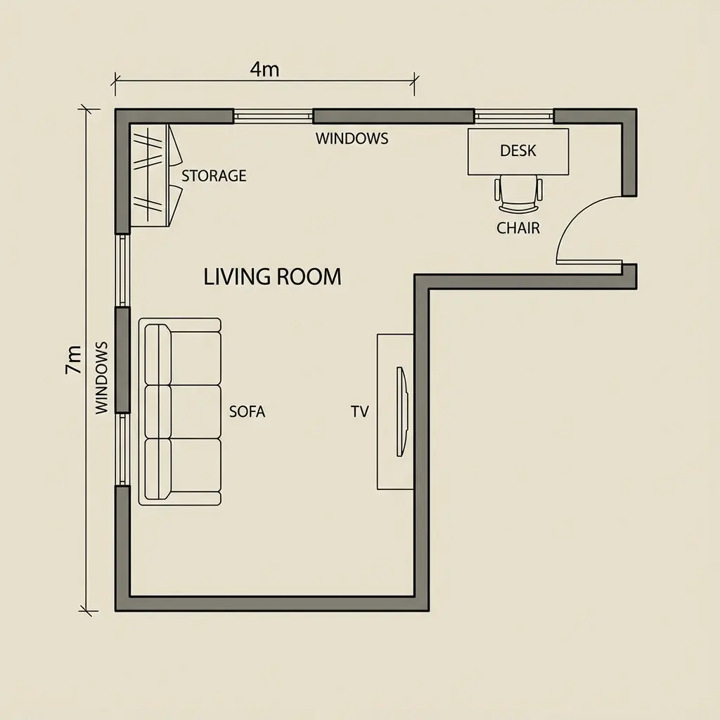 Living Room | Instylea | 3D Designs