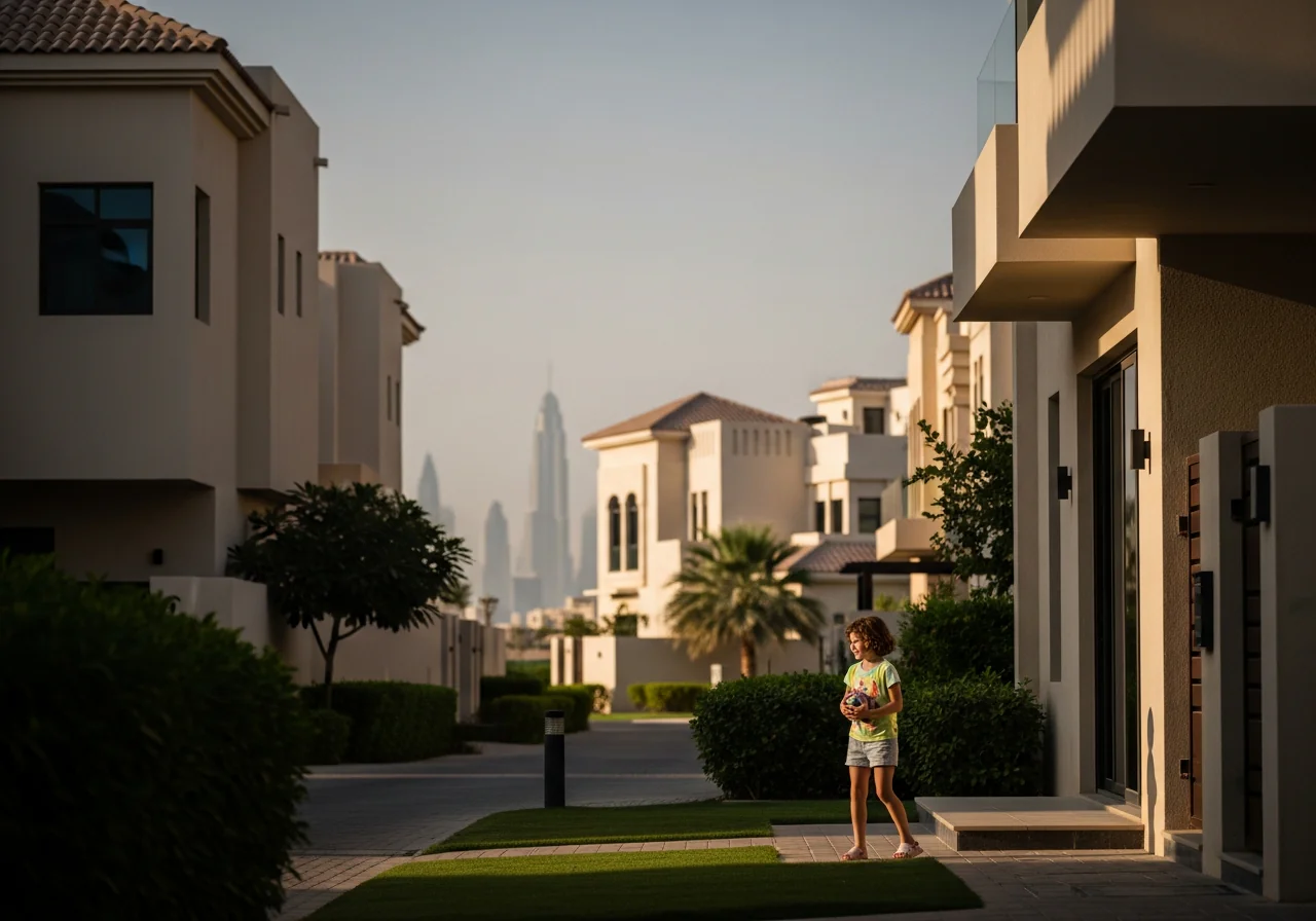 Family villas and townhouses across UAE