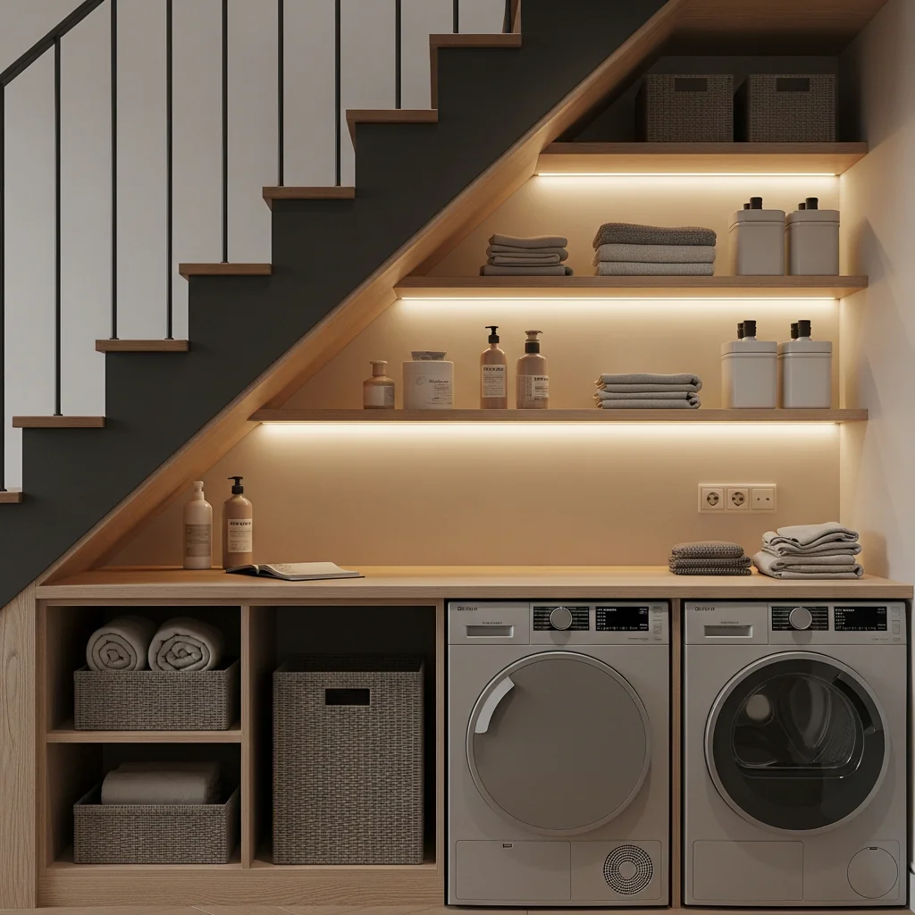 Staircase and Under Stair | Instylea | 3D Designs