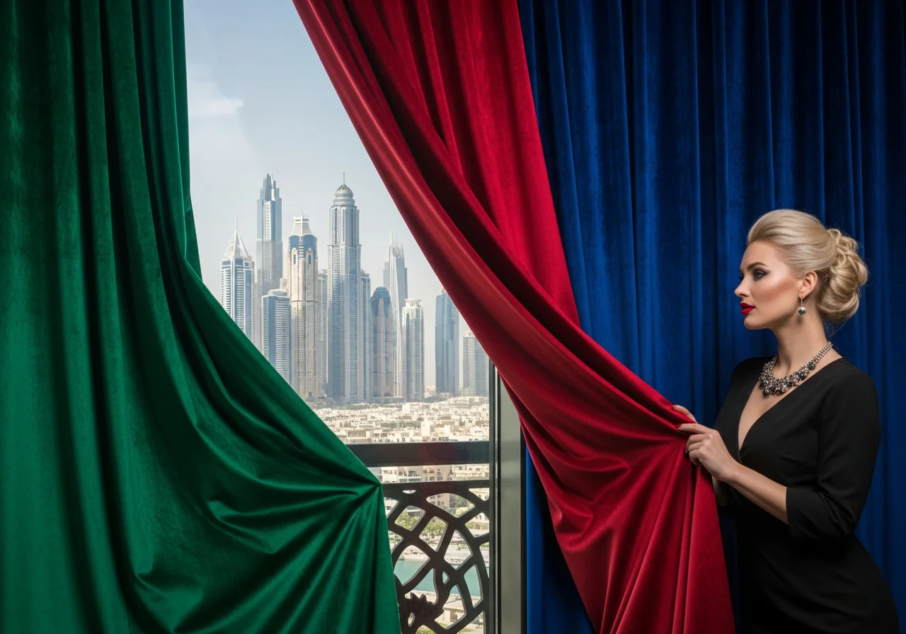 Velvet Curtains in Dubai, Luxury, Blackout & Custom-Made Designs | Instylea Interior | United Arab Emirates
