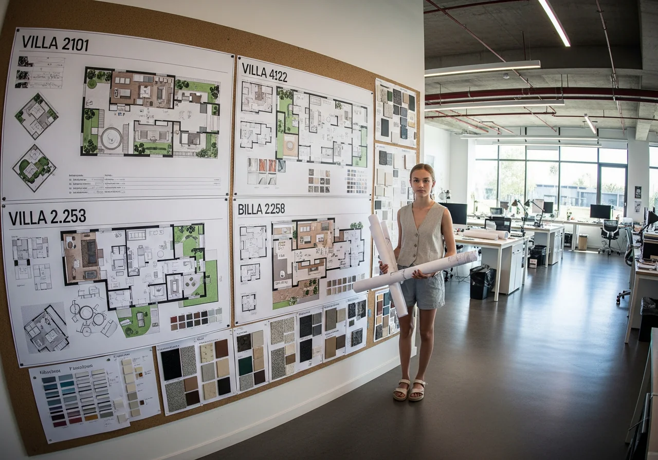 2D drawings, 3D drawings, and full floor plans for homes