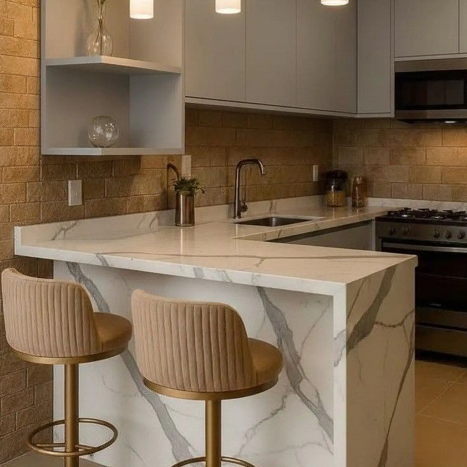 Kitchen Island | Instylea | Kitchen Interior | Dubai | UAE