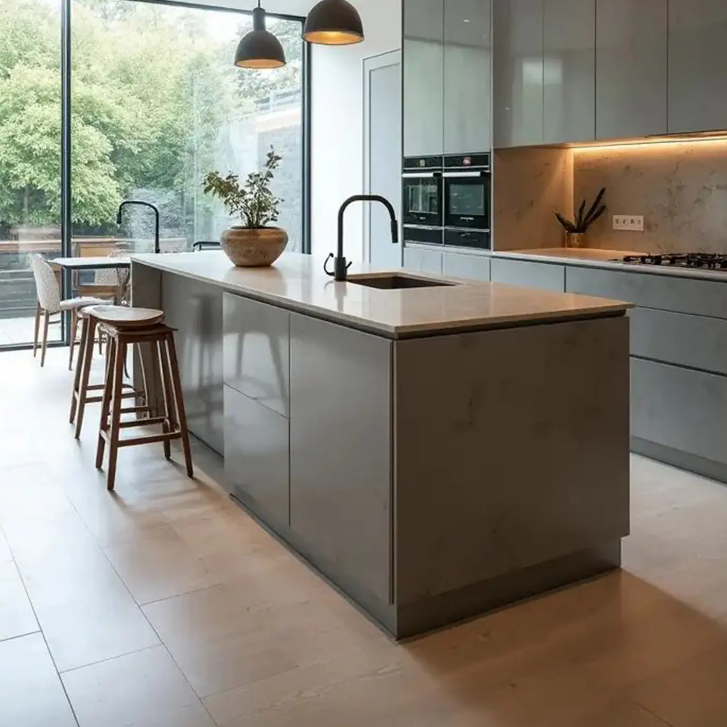 Kitchen Island | Instylea | Kitchen Interior | Dubai | UAE