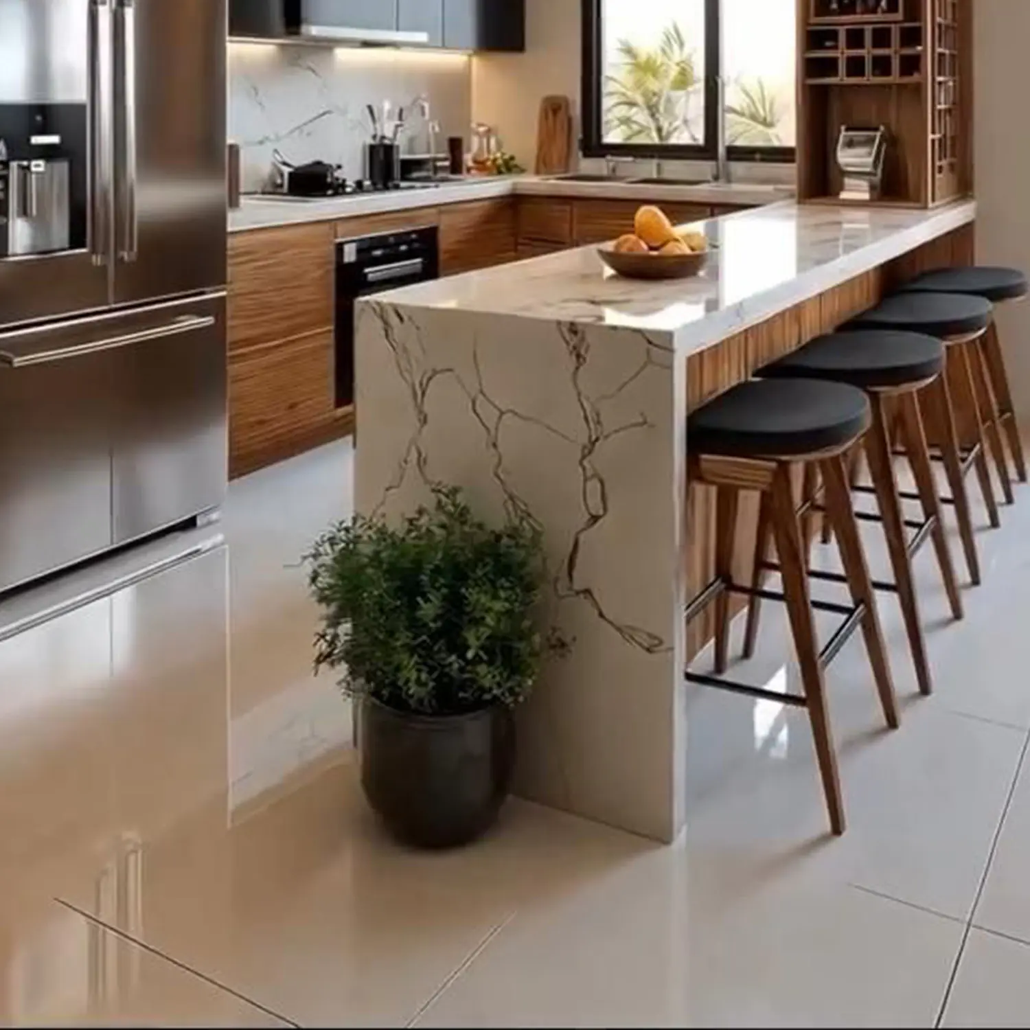 Kitchen Island | Instylea | Kitchen Interior | Dubai | UAE