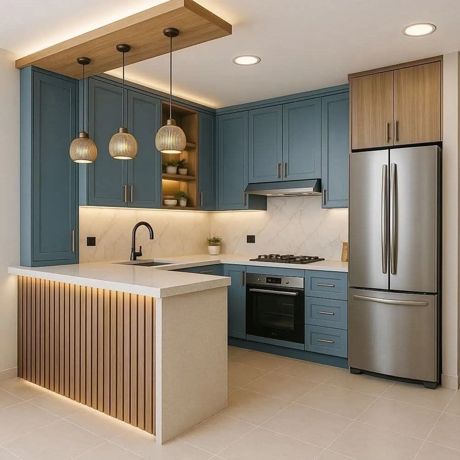 Kitchen Island | Instylea | Kitchen Interior | Dubai | UAE