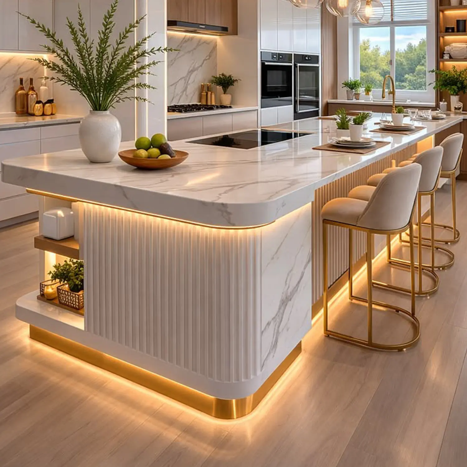 Kitchen Island | Instylea | Kitchen Interior | Dubai | UAE