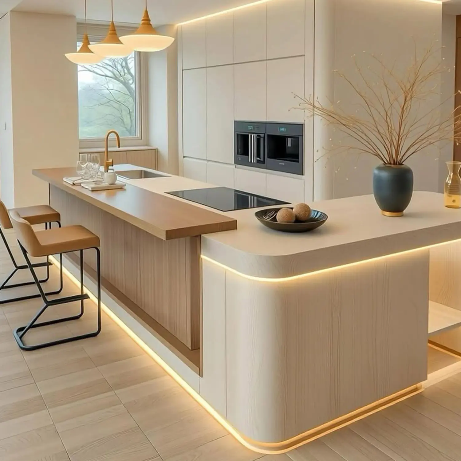 Kitchen Island | Instylea | Kitchen Interior | Dubai | UAE