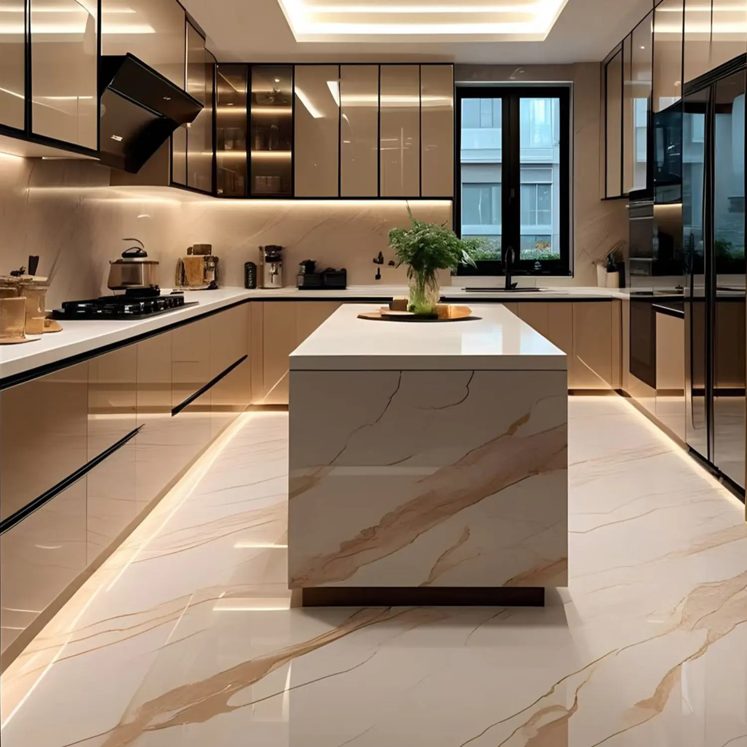 Kitchen Island | Instylea | Kitchen Interior | Dubai | UAE