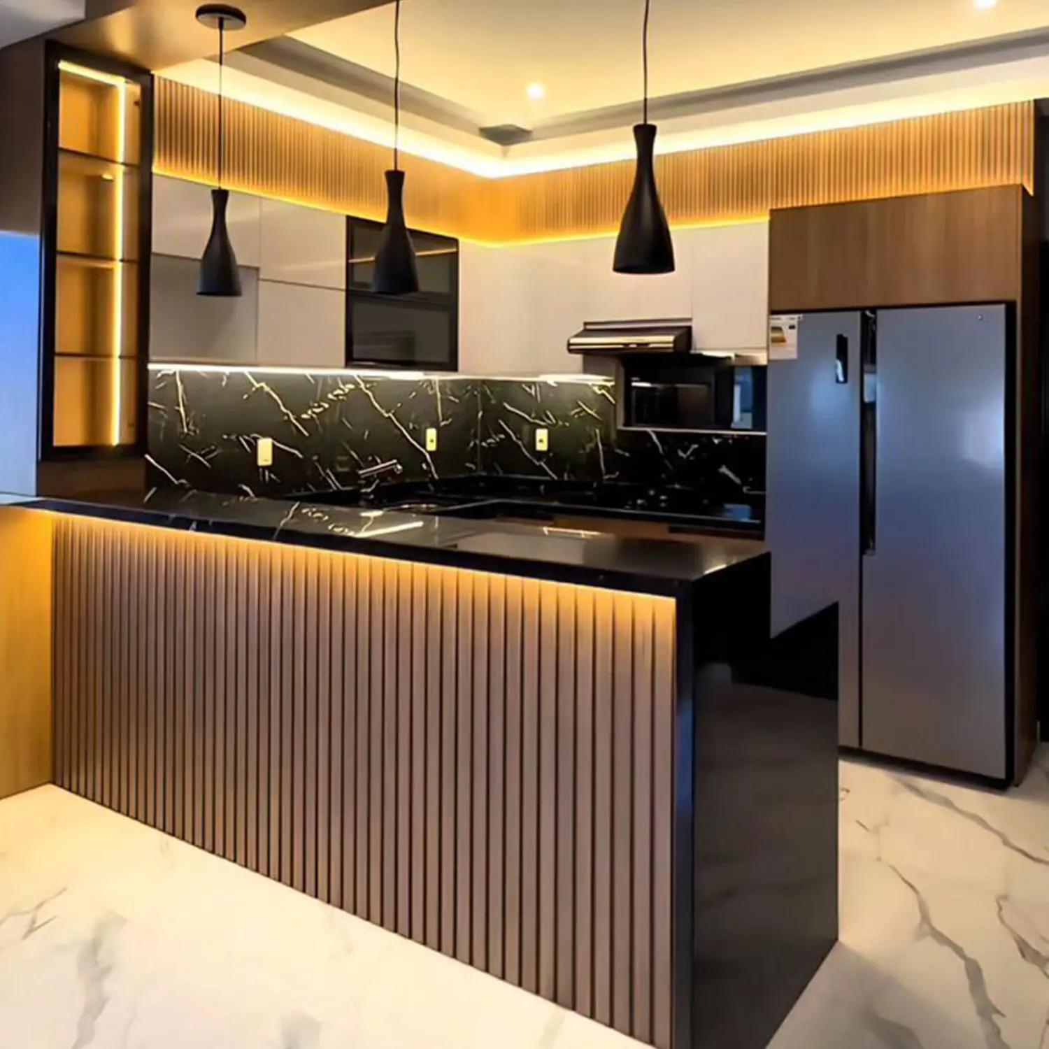 Kitchen Island | Instylea | Kitchen Interior | Dubai | UAE