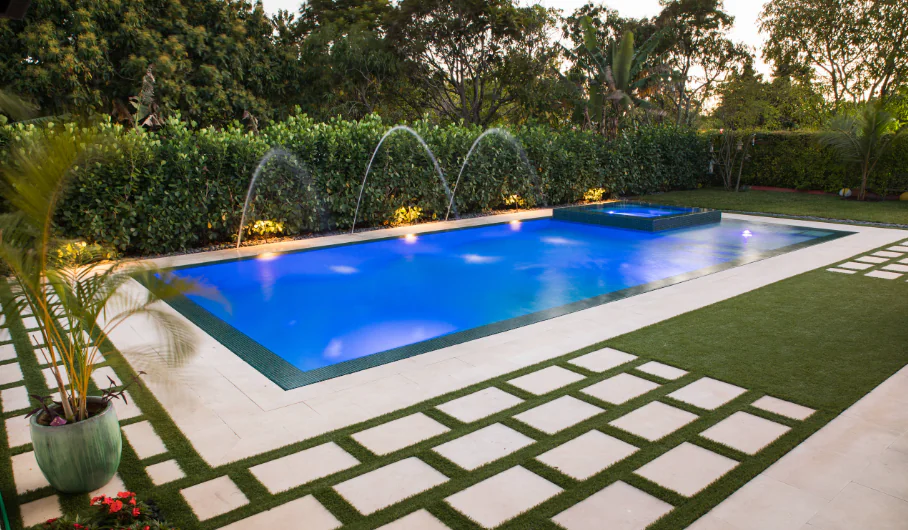 Water features that feel soft, not loud