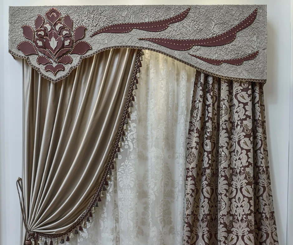 Curtain Pelmet Dubai | Custom Wooden & Fabric Pelmets | Instylea Interior | United Arab Emirates