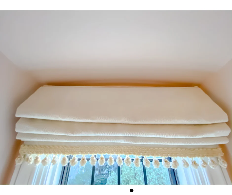 Fabric Roman Shades | Elegant Custom Window Blinds | Instylea Interior | United Arab Emirates